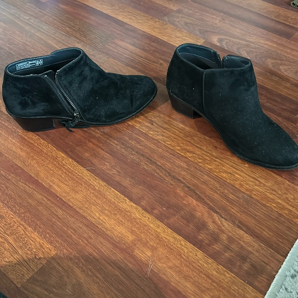 Black booties